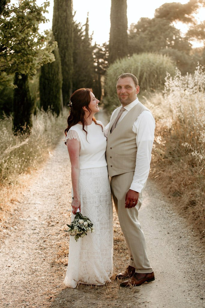 couple avec un air de toscane